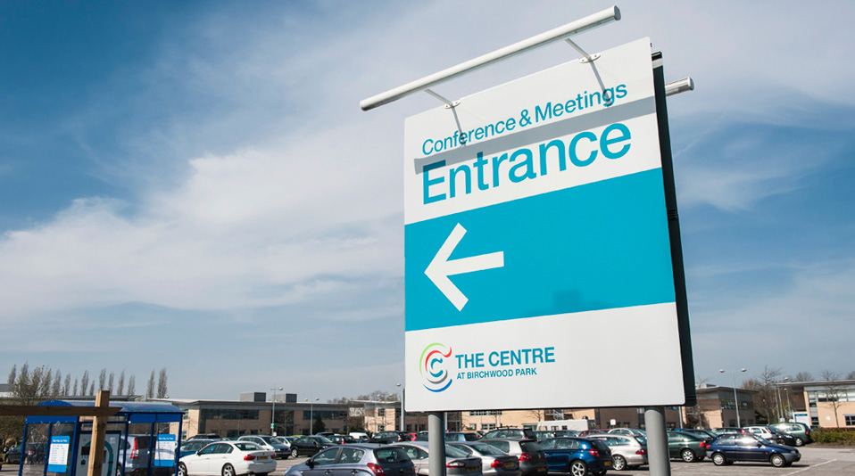 Centre_entrance_sign Hammond Design